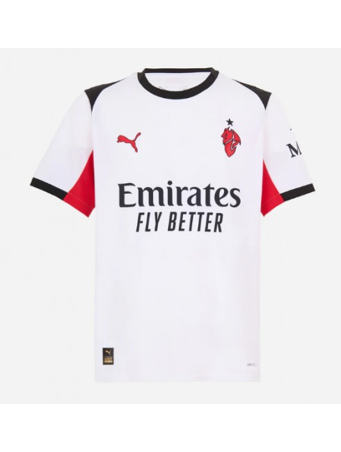 AC Milan Replika Borta Kläder 2025-26 Kortärmad AC Milan Replika Borta Kläder 2025-26 Kortärmad